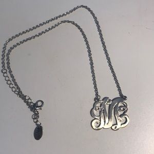 M necklace